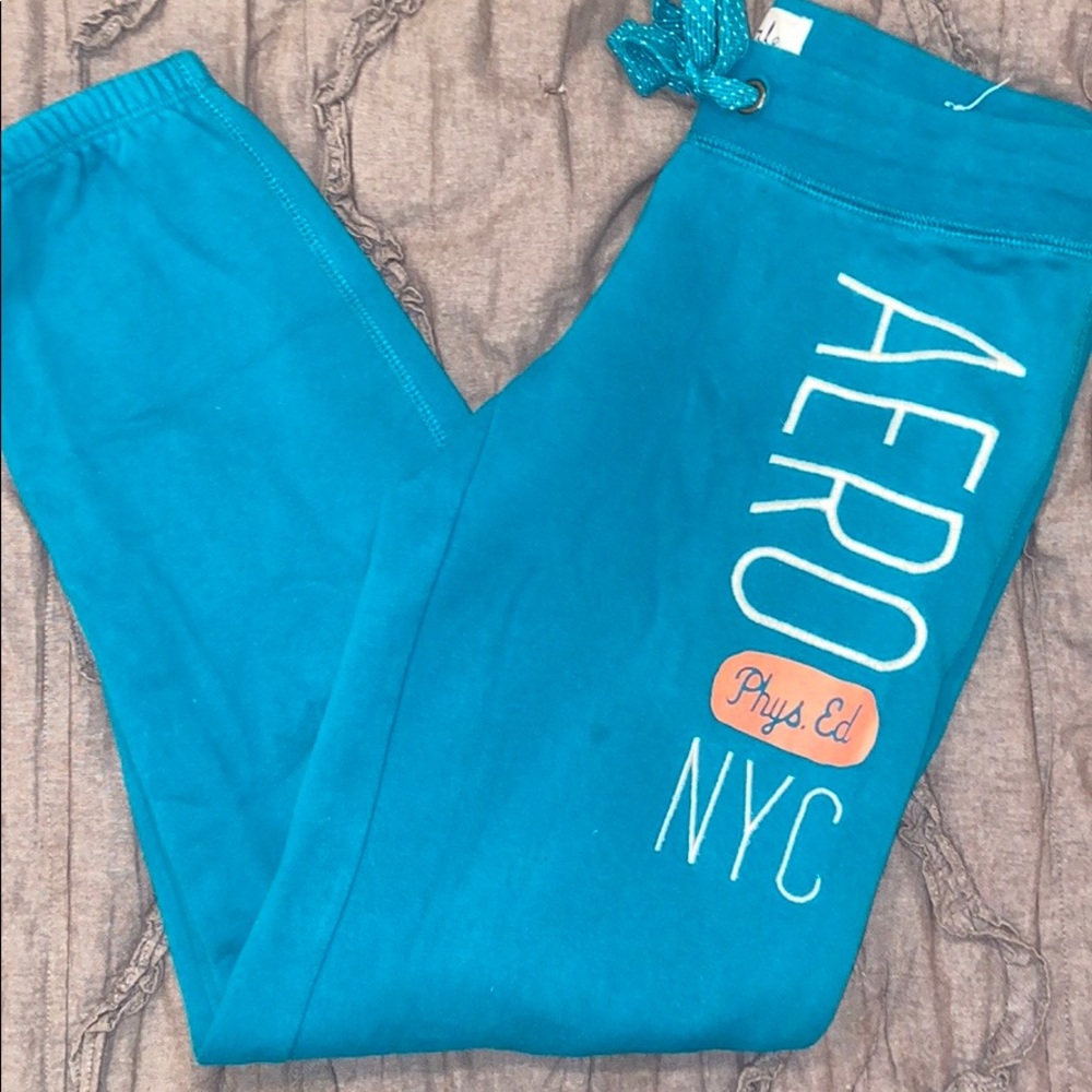 Blue Aeropostale sweatpants
